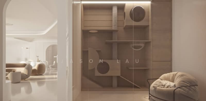 Condominium for Sale at One Central Park - Jason Lau - Living Room - PropertyGuru.com.my