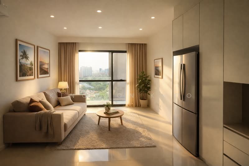 Servis Apartment untuk Disewa di Edelweiss @ Tropicana Gardens - Kingston Khoo - Living Room - PropertyGuru.com.my