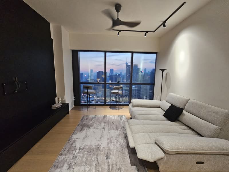 Service Residence for Rent at TRX Residences - Jenn Chiew - Living Room - PropertyGuru.com.my