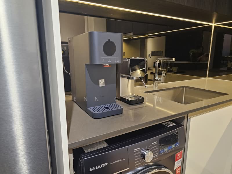 Service Residence for Rent at TRX Residences - Jenn Chiew - Kitchen - PropertyGuru.com.my