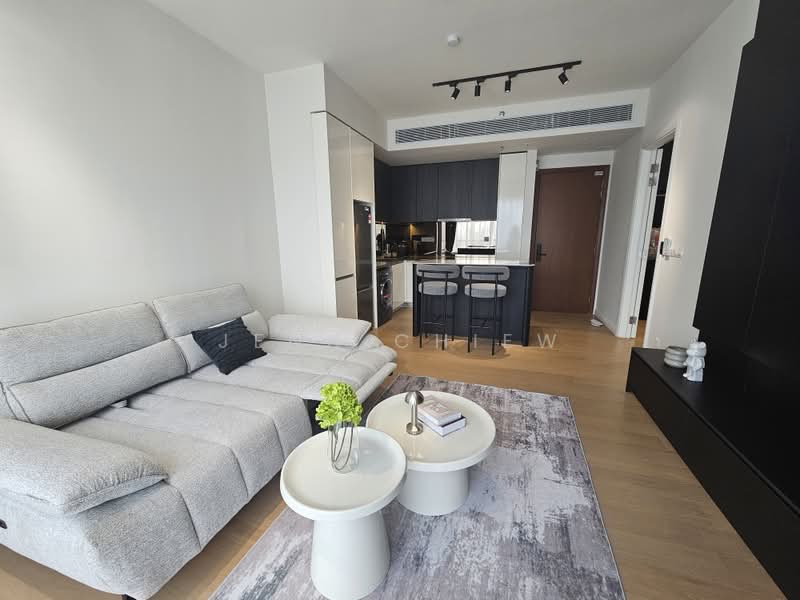 Service Residence for Rent at TRX Residences - Jenn Chiew - Living Room - PropertyGuru.com.my