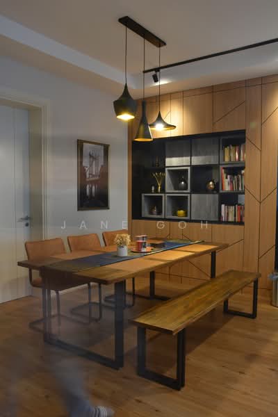 Kondominium untuk Dijual di One Central Park - Jane Goh - Dining Room - PropertyGuru.com.my