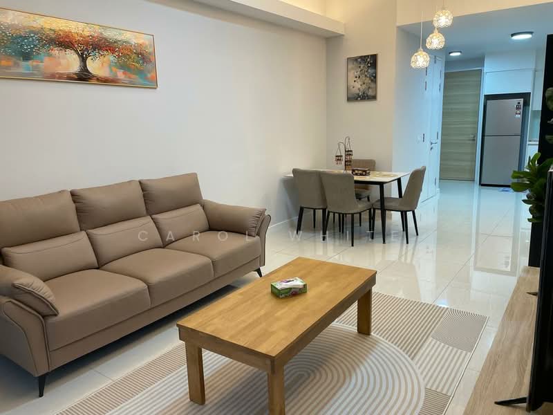 Service Residence for Rent at The Sentral Suites - Carol White - Living Room - PropertyGuru.com.my