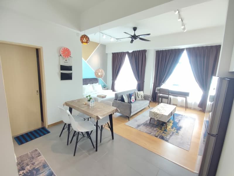 Service Residence for Sale at Imperium Residence - Sam Chin - Living Room - PropertyGuru.com.my