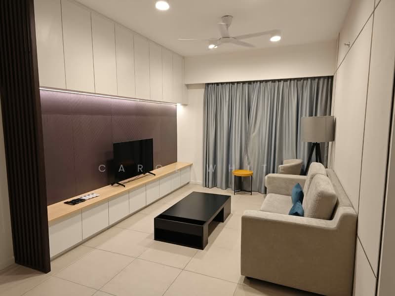 Service Residence for Rent at Kami - Carol White - Living Room - PropertyGuru.com.my