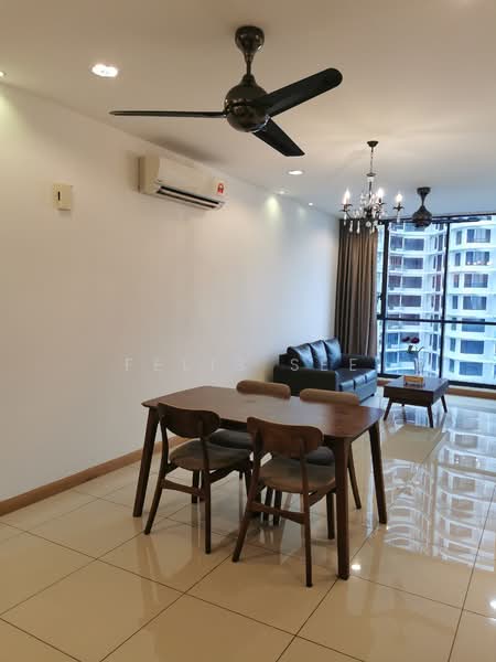 Service Residence for Rent at KL Gateway Residences - Felis See - Living Room - PropertyGuru.com.my