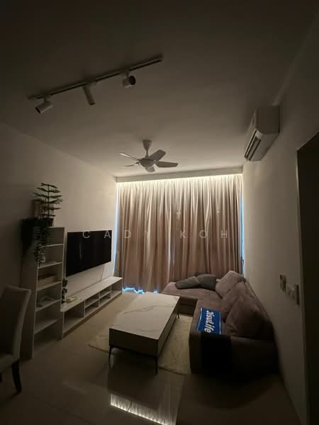 Servis Apartment untuk Disewa di Trion 2 @ KL - Cady Koh - Living Room - PropertyGuru.com.my