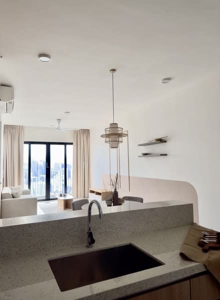 Service Residence for Rent at Sunway Belfield - Elaine Cheah - Living Room - PropertyGuru.com.my