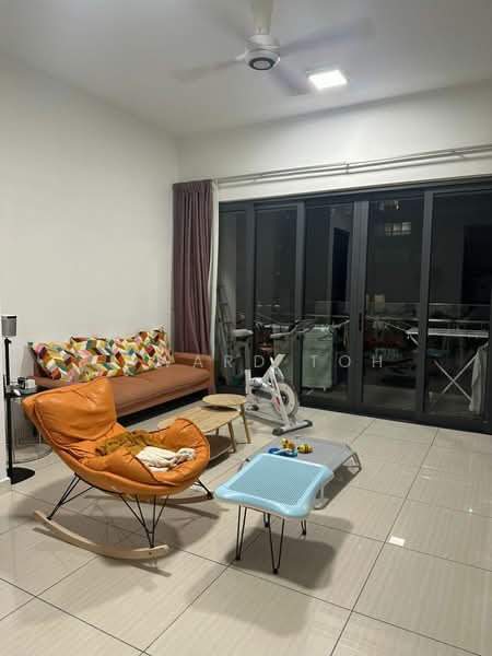 Servis Apartment untuk Disewa di The Elements - Edward Toh - Living Room - PropertyGuru.com.my