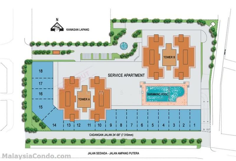 Condominium for Sale at Ampang Putra Residency - EOW S.M. - PropertyGuru.com.my
