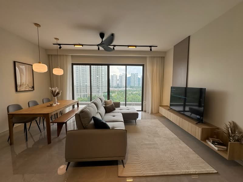 Condominium for Rent at Park Place - SY YAP - Living Room - PropertyGuru.com.my