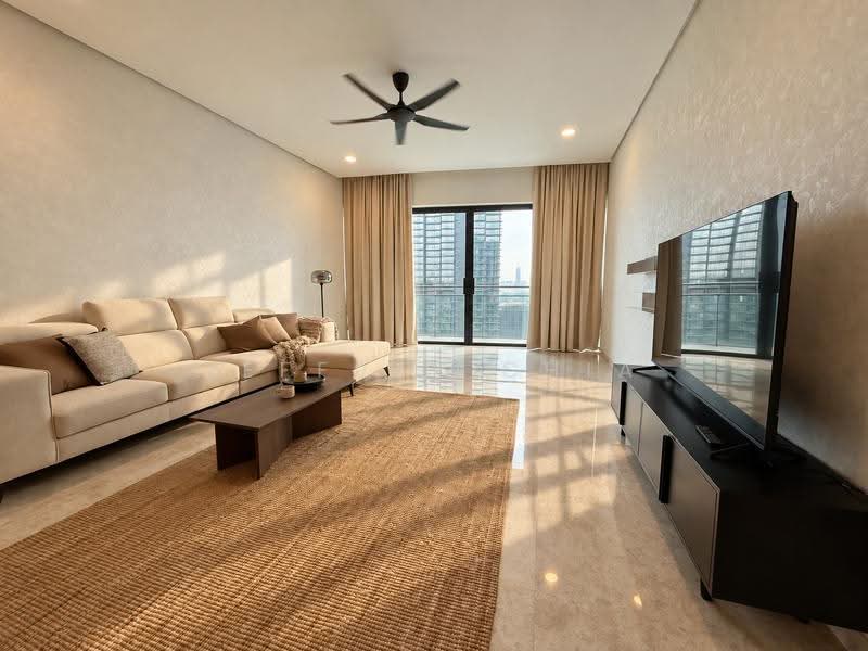 Service Residence for Rent at Damansara City Residency (DC Residensi) - Jeffrey Chia - Living Room - PropertyGuru.com.my