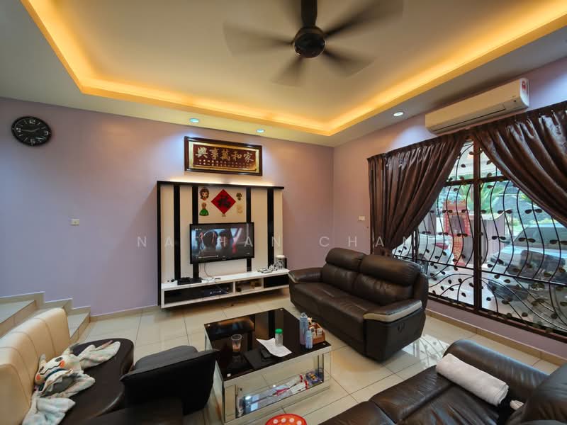 Semi-Detached House for Sale in Bandar Indahpura (Kulai) - Nathan Chan - Living Room - PropertyGuru.com.my