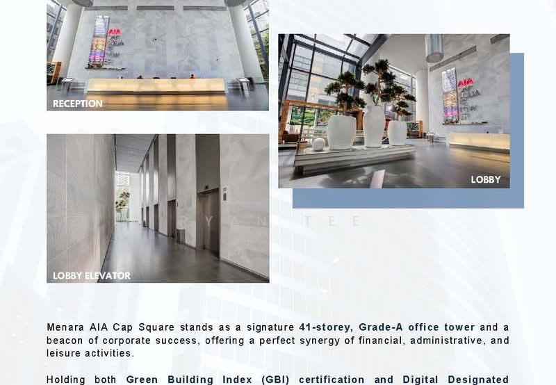 Shop / Office for Rent in KL City Centre (Kuala Lumpur) - Ryan Tee - Lobby - PropertyGuru.com.my