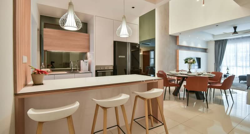 Rumah Teres 2-Tingkat untuk Dijual di Bandar Springhill (Jimah) - Evon Ng - Kitchen - PropertyGuru.com.my