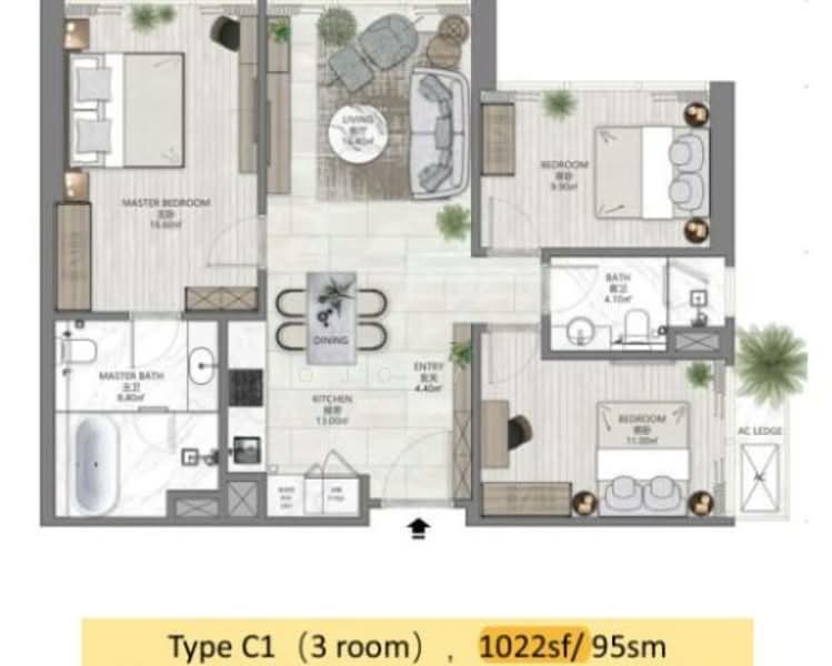 Servis Apartment untuk Dijual di Core Residence @ TRX - Jojo Yam - PropertyGuru.com.my