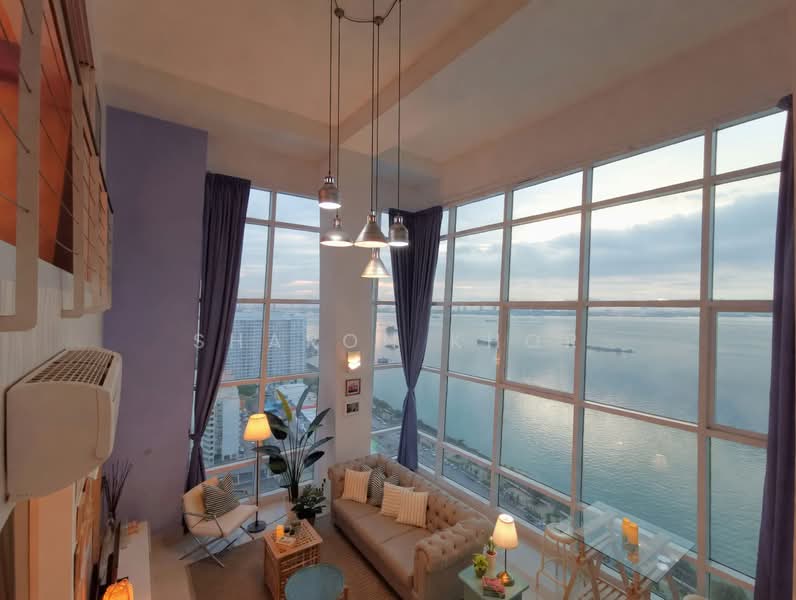 Servis Apartment untuk Disewa di Maritime Suite - Sharon Khor - Living Room - PropertyGuru.com.my