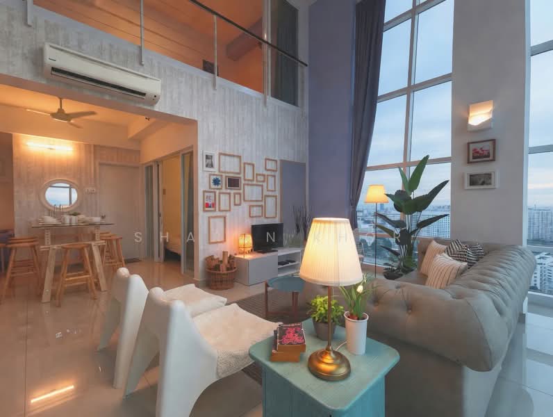 Servis Apartment untuk Disewa di Maritime Suite - Sharon Khor - Living Room - PropertyGuru.com.my