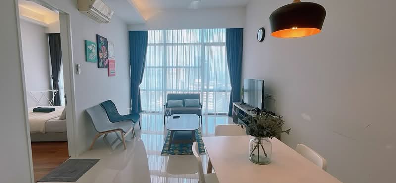 Service Residence for Rent at The Azure Residences - Tom Ting - Living Room - PropertyGuru.com.my