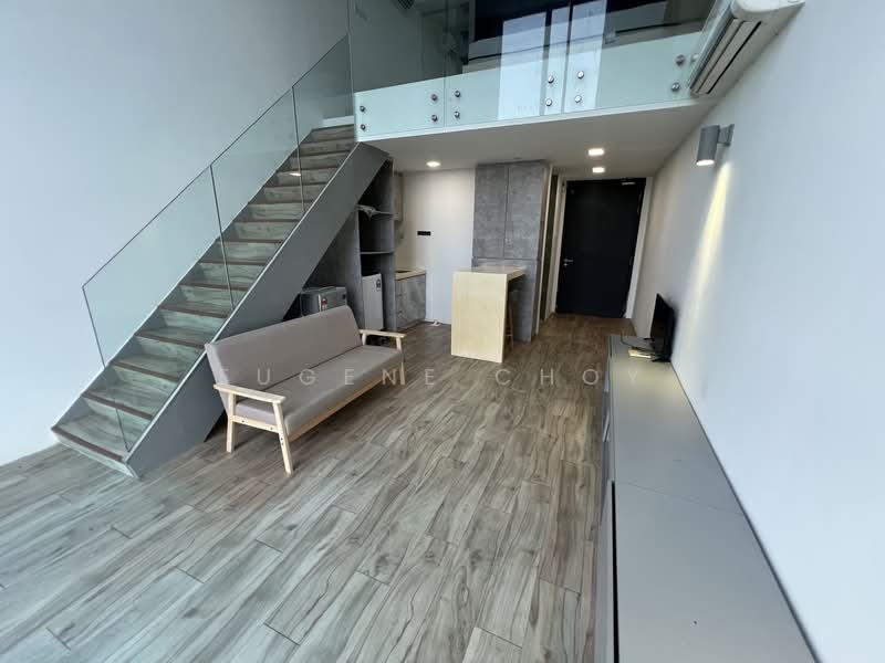 Servis Apartment untuk Disewa di Sky Park - Eugene Choy - Living Room - PropertyGuru.com.my