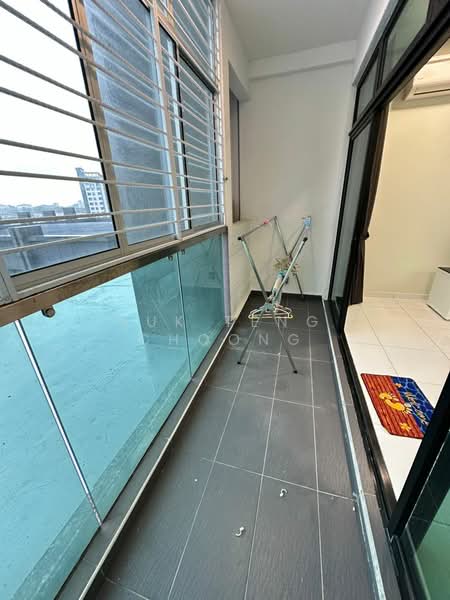 Service Residence for Rent at Sky Loft Premium Suites - Suk Teng Choong - Balcony - PropertyGuru.com.my