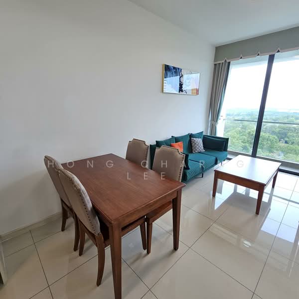 Service Residence for Rent at The M @ Medini Macrolink - Hong Charng Lee - Living Room - PropertyGuru.com.my