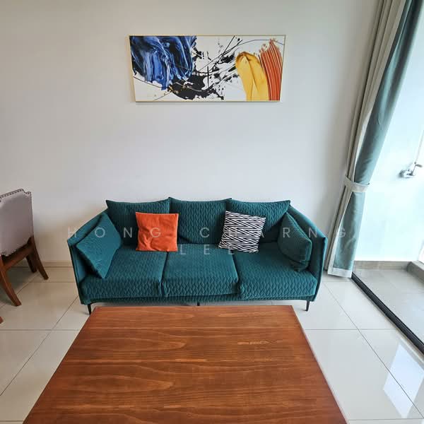 Service Residence for Rent at The M @ Medini Macrolink - Hong Charng Lee - Living Room - PropertyGuru.com.my