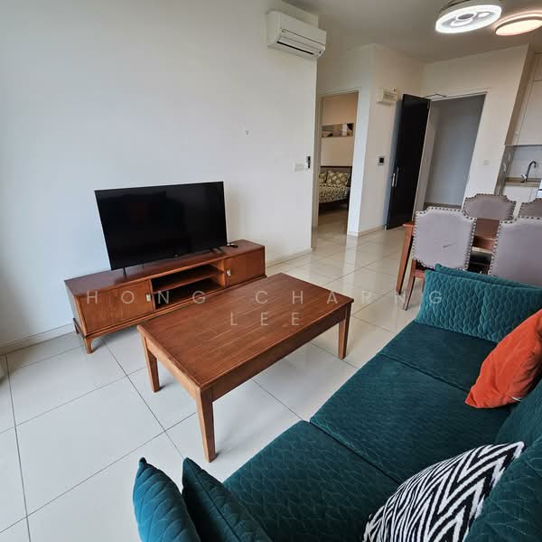 Service Residence for Rent at The M @ Medini Macrolink - Hong Charng Lee - Living Room - PropertyGuru.com.my
