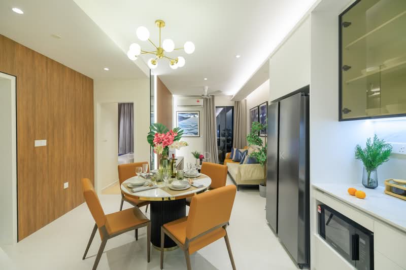 Service Residence for Sale at Skypark Kepler @ Lido Waterfront Boulevard - Ronald Mak - Dining Room - PropertyGuru.com.my
