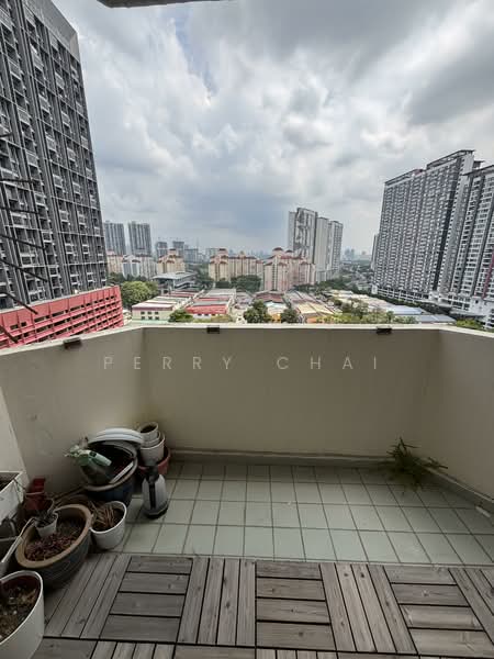 Condominium for Rent at Bukit OUG Condominiums - Perry Chai - Balcony - PropertyGuru.com.my