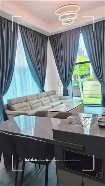 Rumah Kluster untuk Disewa di Forest City (Gelang Patah) - Alexius Lim - Living Room - PropertyGuru.com.my