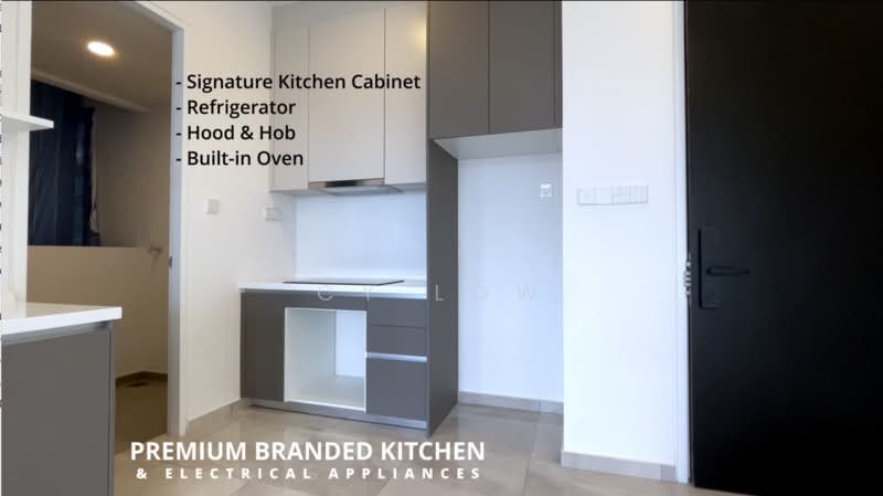 Service Residence for Rent at Kensho Residence - CY Low - Kitchen - PropertyGuru.com.my