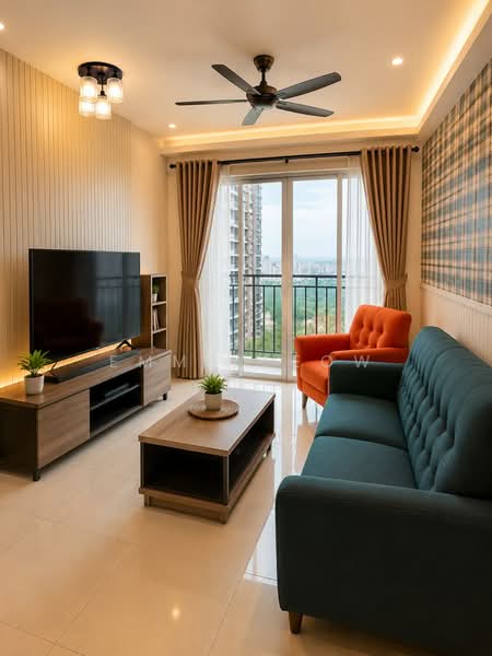 Condominium for Rent at Tropicana Bay Residences - Emma Seow - Living Room - PropertyGuru.com.my