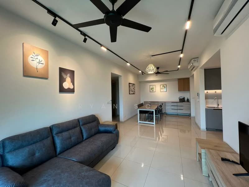 Servis Apartment untuk Disewa di Residensi Solaris Parq - Ryan Soo - Living Room - PropertyGuru.com.my