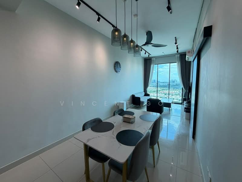 Servis Apartment untuk Dijual di Maple Residences @ Bandar Bestari Klang - Vincent Goh - Dining Room - PropertyGuru.com.my
