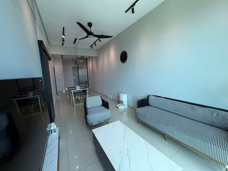 Servis Apartment untuk Dijual di Maple Residences @ Bandar Bestari Klang - Vincent Goh - Living Room - PropertyGuru.com.my