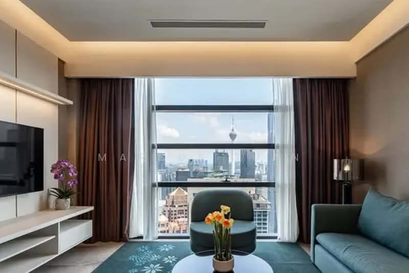 Service Residence for Sale at Imperial Lexis - Marcus Guan - Living Room - PropertyGuru.com.my
