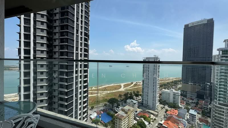 Kondominium untuk Disewa di Setia V Residences - Vivien Cheah - Balcony - PropertyGuru.com.my