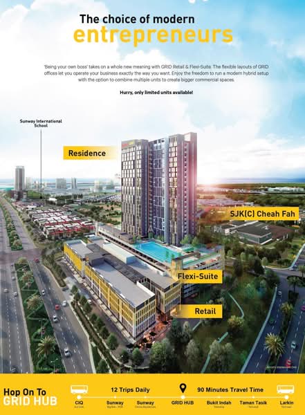 Servis Apartment untuk Disewa di Sunway Grid Residence - Erica Lim - Exterior - PropertyGuru.com.my