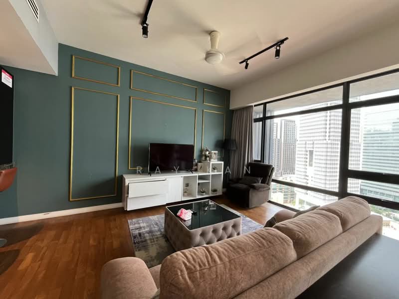 Servis Apartment untuk Disewa di Anggun Residences - Ray Kan - Living Room - PropertyGuru.com.my