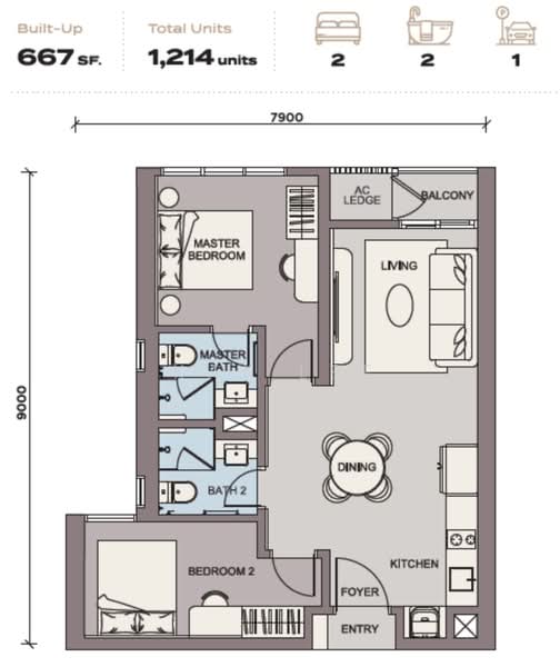 Servis Apartment untuk Dijual di Skypark Kepler @ Lido Waterfront Boulevard - Kai Lee - PropertyGuru.com.my