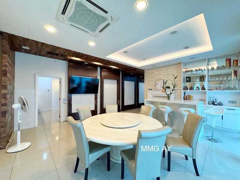 Zero-Lot Bungalow for Sale in Setia Eco Park (Setia Alam) - Yongsen Lim - Dining Room - PropertyGuru.com.my