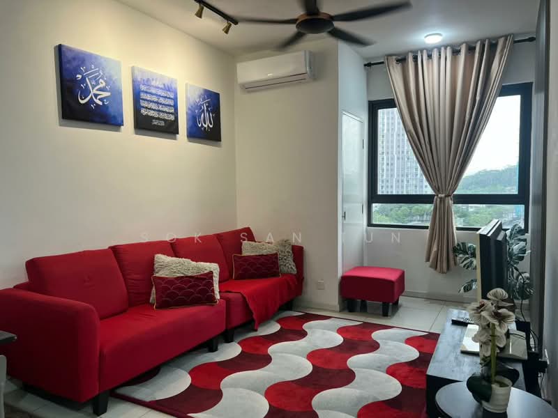 Service Residence for Rent at Horizon Suites - Sok San Tun - Living Room - PropertyGuru.com.my