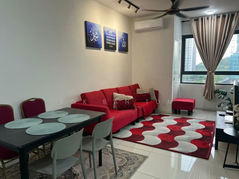 Service Residence for Rent at Horizon Suites - Sok San Tun - Living Room - PropertyGuru.com.my