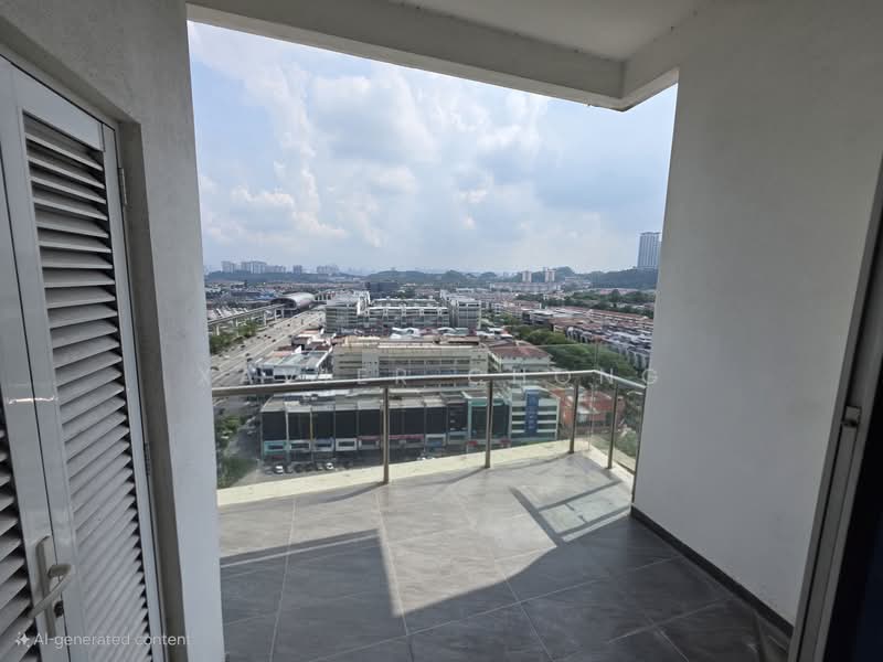 Service Residence for Rent at Skypod Residence - Xavier Chong - Balcony - PropertyGuru.com.my