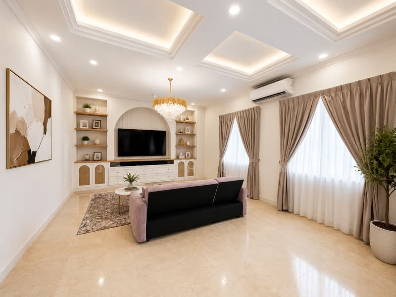 Rumah Berkembar untuk Dijual di U12, Taman Desa Alam (Shah Alam) - Joseph Chan - Living Room - PropertyGuru.com.my