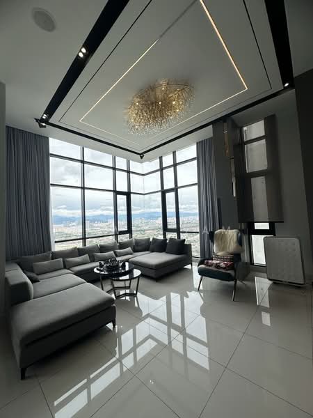 Condominium for Sale at Dua Menjalara - Lewis Tam - Living Room - PropertyGuru.com.my