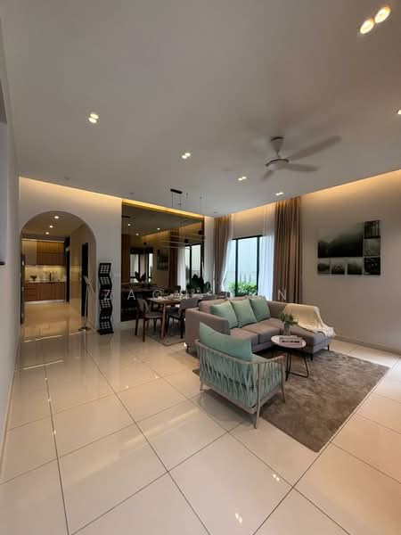 Semi-Detached House for Sale in Alam Impian (Shah Alam) - Zach Gan - Living Room - PropertyGuru.com.my