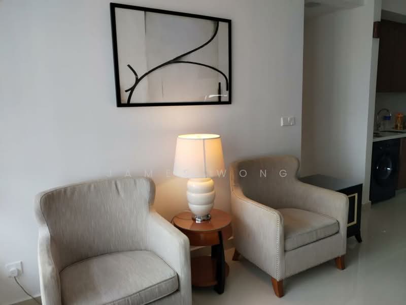 Servis Apartment untuk Disewa di Quinn Residence - James Wong - Living Room - PropertyGuru.com.my
