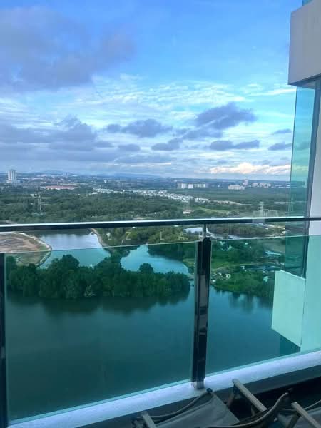 Service Residence for Rent at Marina Residence - LZ Lau - Balcony - PropertyGuru.com.my